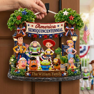 USA Family Acrylic Sign - Personalized Gifts For Family 02pata180626-Homacus