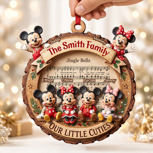 Sweet Family Ornament - Personalized Christmas Gifts For Family 03padt221026-Homacus