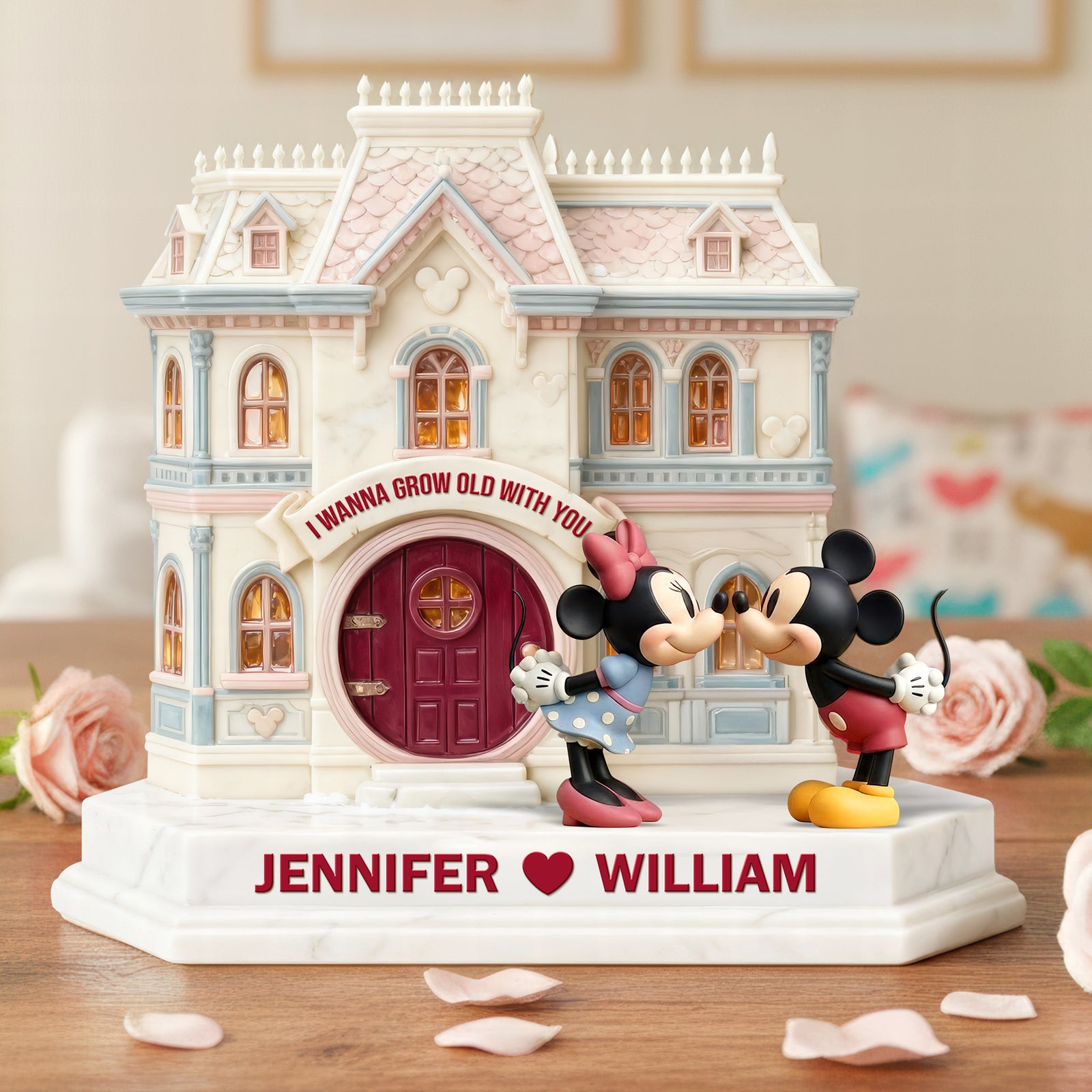 Forever Home Acrylic Plaque - Personalized Gifts For Couple 03TOQN271225-Homacus