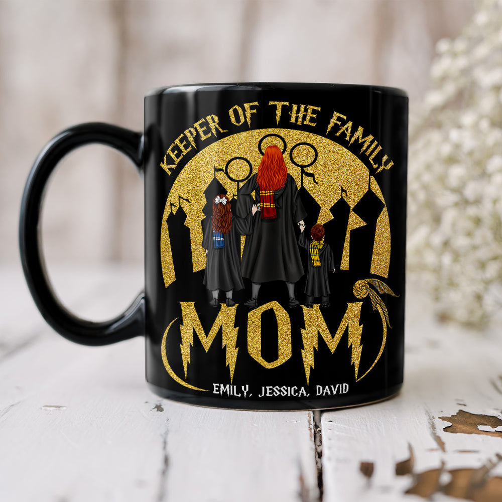 Personalized Gifts For Mom Coffee Mug Keeper Of The Family 01qhqn260224tm-Homacus
