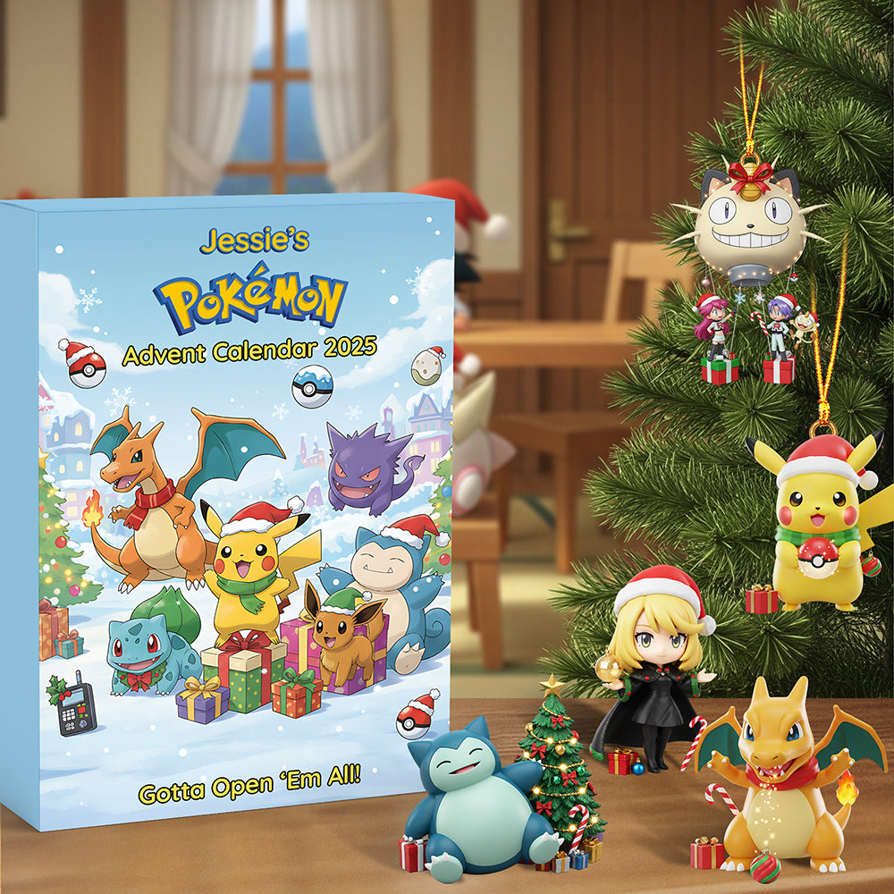 Cute Advent Calendar Custom Acrylic Blind Box, Personalized Gifts For Christmas 06hyta051125-Homacus