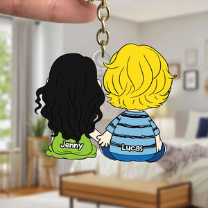 Personalized Gifts For Couple Acrylic Keychain 04OHTN021224HG-Homacus