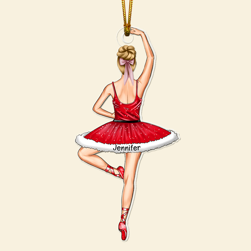 Personalized Gifts For Ballet Dancer Christmas Ornament 06acqn111124-Homacus