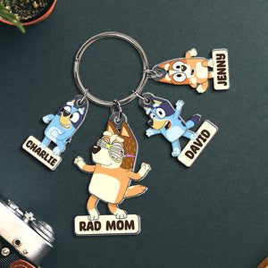 Personalized Gifts For Mom Keychain 06natn170424 Mother's Day-Homacus