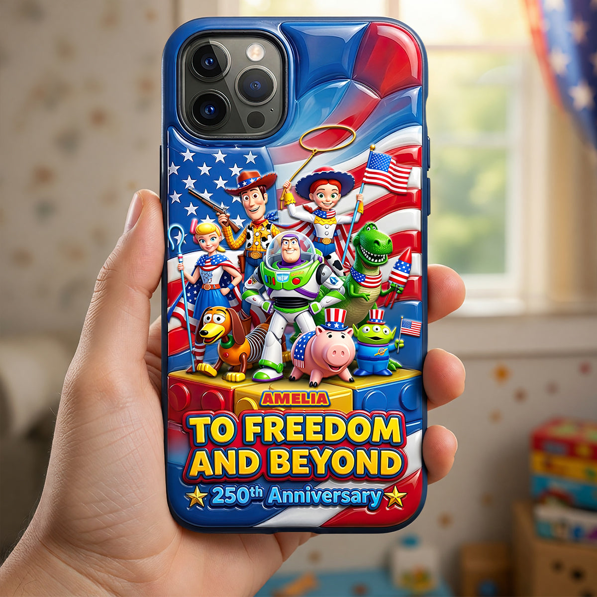USA 250th Anniversary Phone Case - Personalized Gifts For Patriots 05tydt230626-Homacus