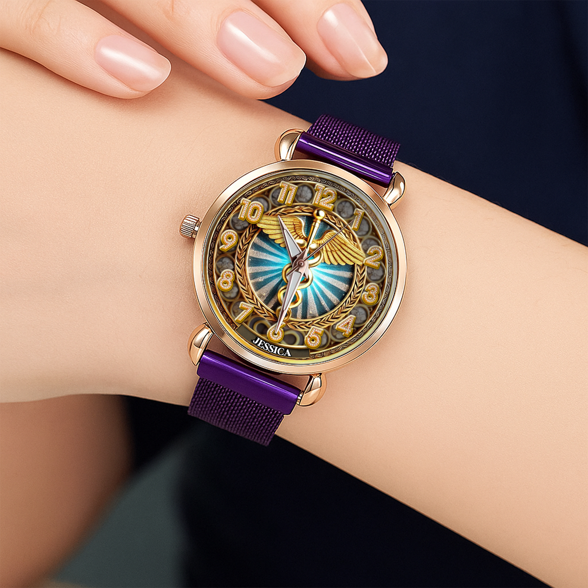 Nurse Quartz Watch - Personalized Gifts For Nurse 01hulu040825-Homacus