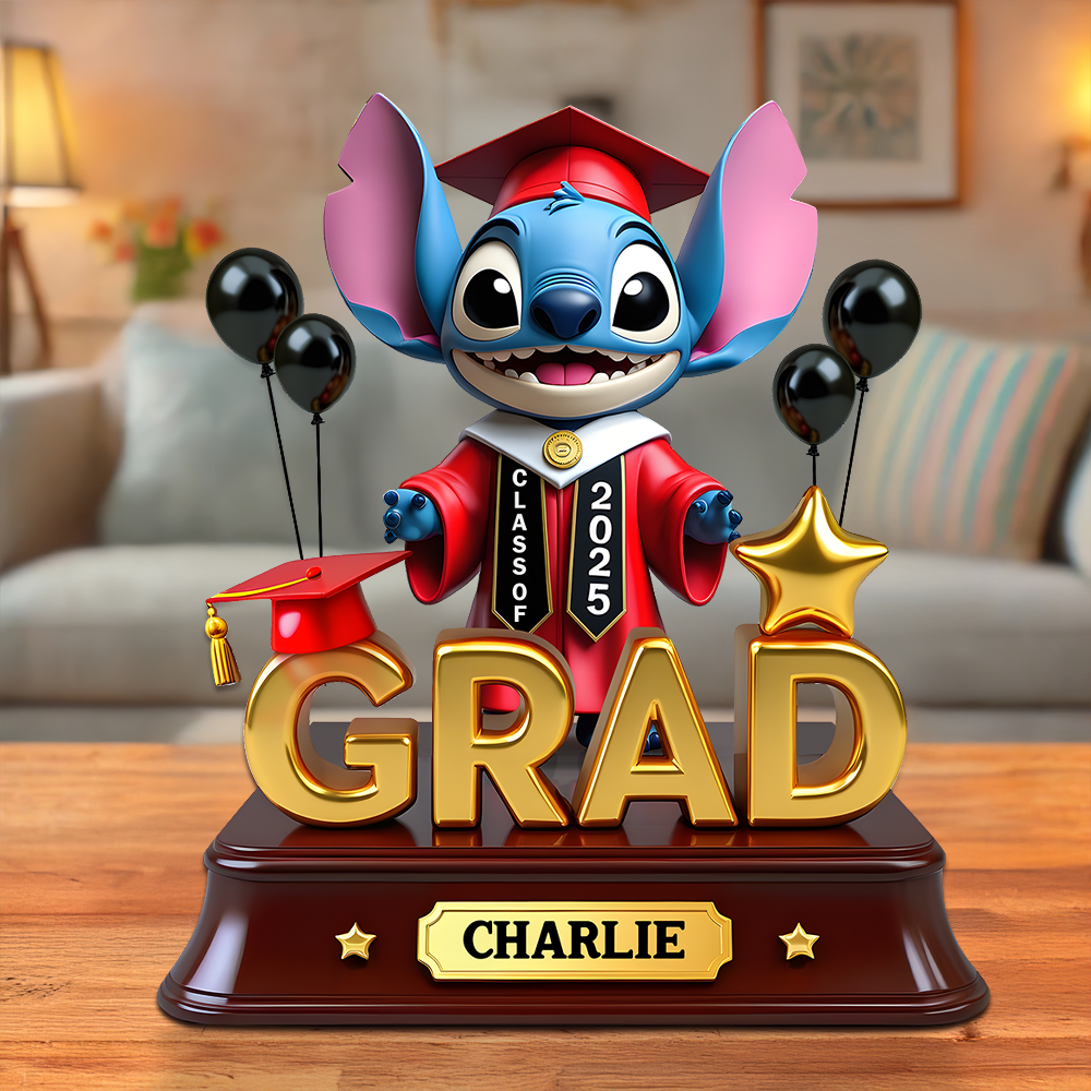 Christmas Gift for Graduates: Personalized Graduation Plaque 01napu180425-Homacus