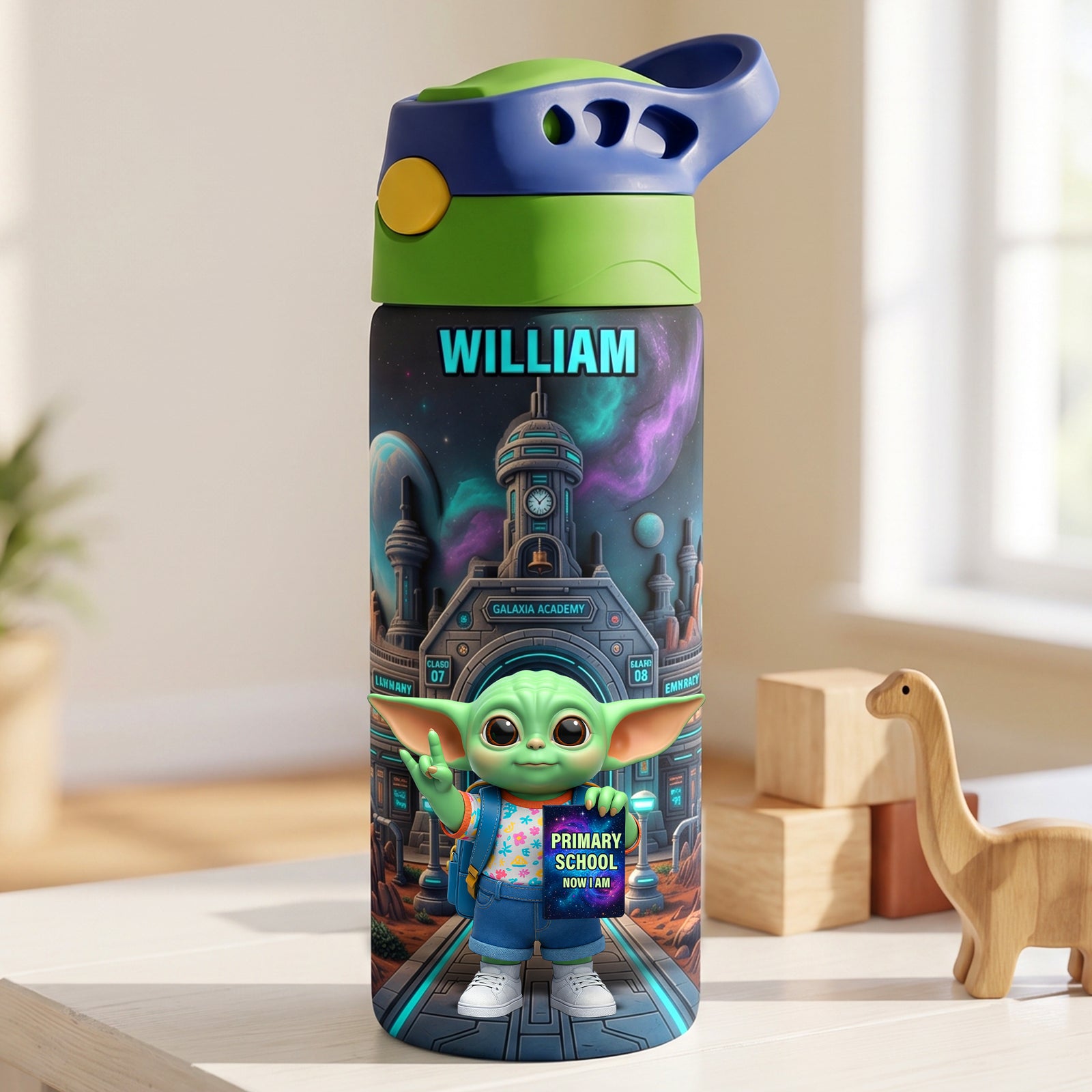 Galactic Academy 12oz Colorful Kid Tumbler Personalized Gifts For Kids 07TOQN280726-Homacus