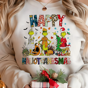 Happy HalloThanksMas 102acxx260824 Shirt-Homacus