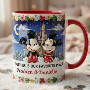 Lovely Couple Accent Mug - Personalized Gifts For Couples 03kimg080126-Homacus