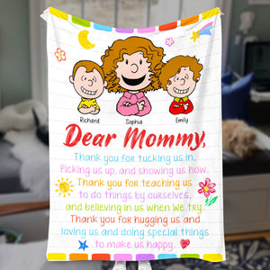 Personalized Gifts For Mom Blanket 03toqn140125hh-Homacus