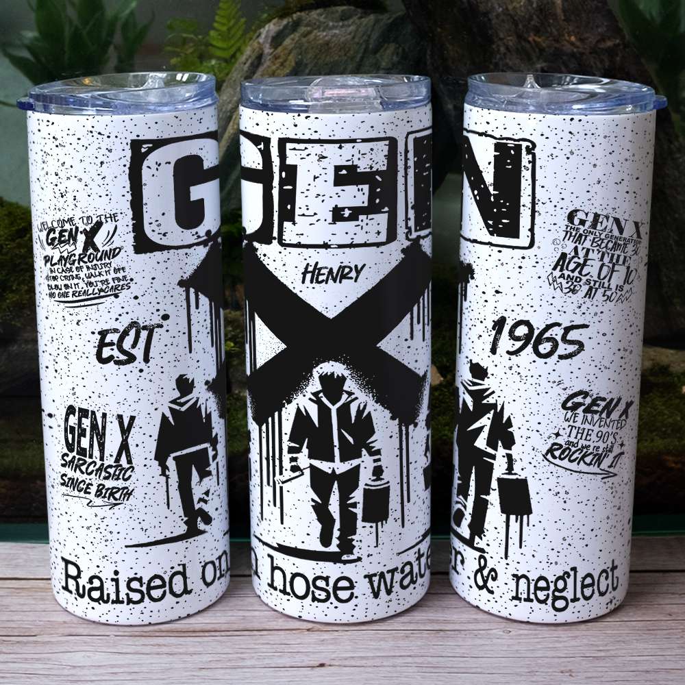 Personalized Skinny Tumbler Gifts Gen X Sarcastic 01OHDT301124-Homacus