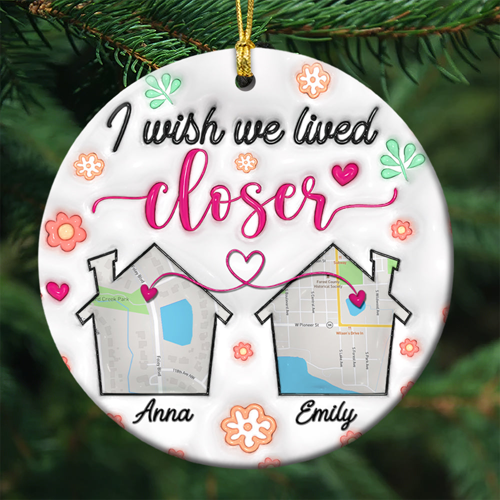 Personalized Gifts For Besties Christmas Ornament 02PGQN231024-Homacus