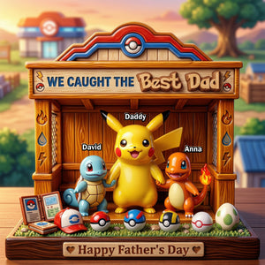 Magic Dad Acrylic Plaque - Personalized Gifts For Dads 03QHQN280426-Homacus