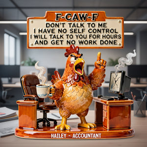 Personalized Funny Gifts For Office Workers Plaque 03NATN201225-Homacus