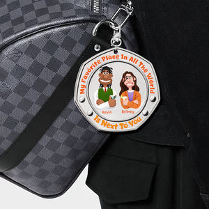 Personalized Gifts For Couple Keychain 02KADT060225PA-Homacus