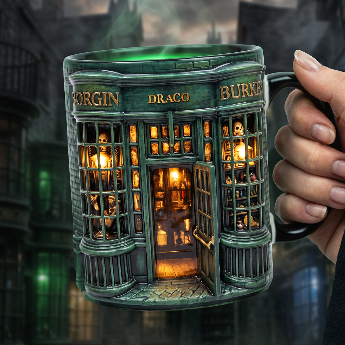 Shady Fantasy Antique Shop Accent Mug - Personalized Gifts 02huta210826-Homacus