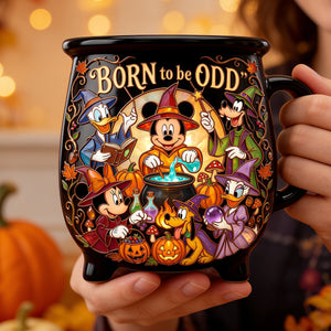 Odd Witches Ceramic Cauldron Mug - Personalized Gifts 02padt180826