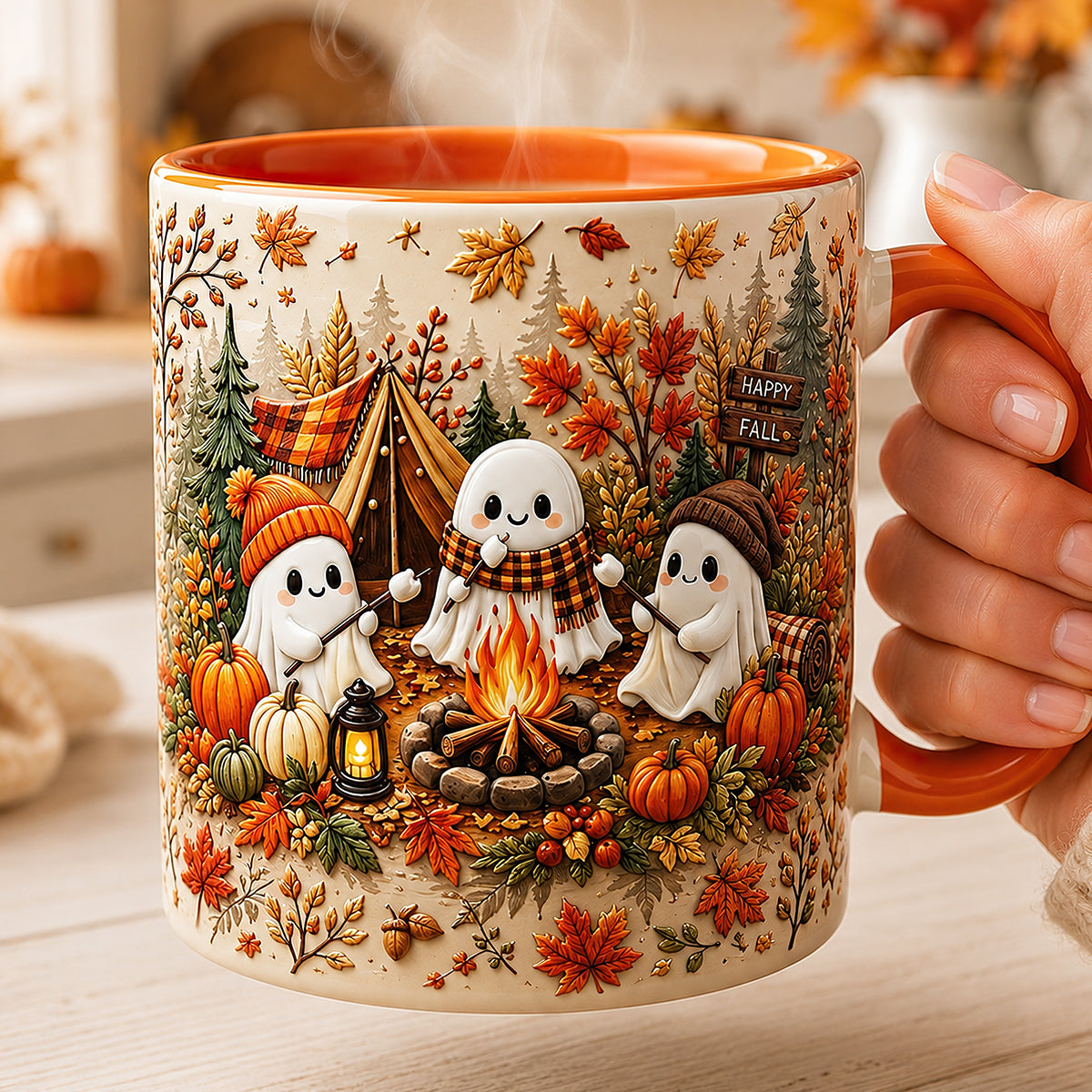 Sweet Boo Season Coffee Accent Mug - Personalized Halloween Gifts 03TODT140826