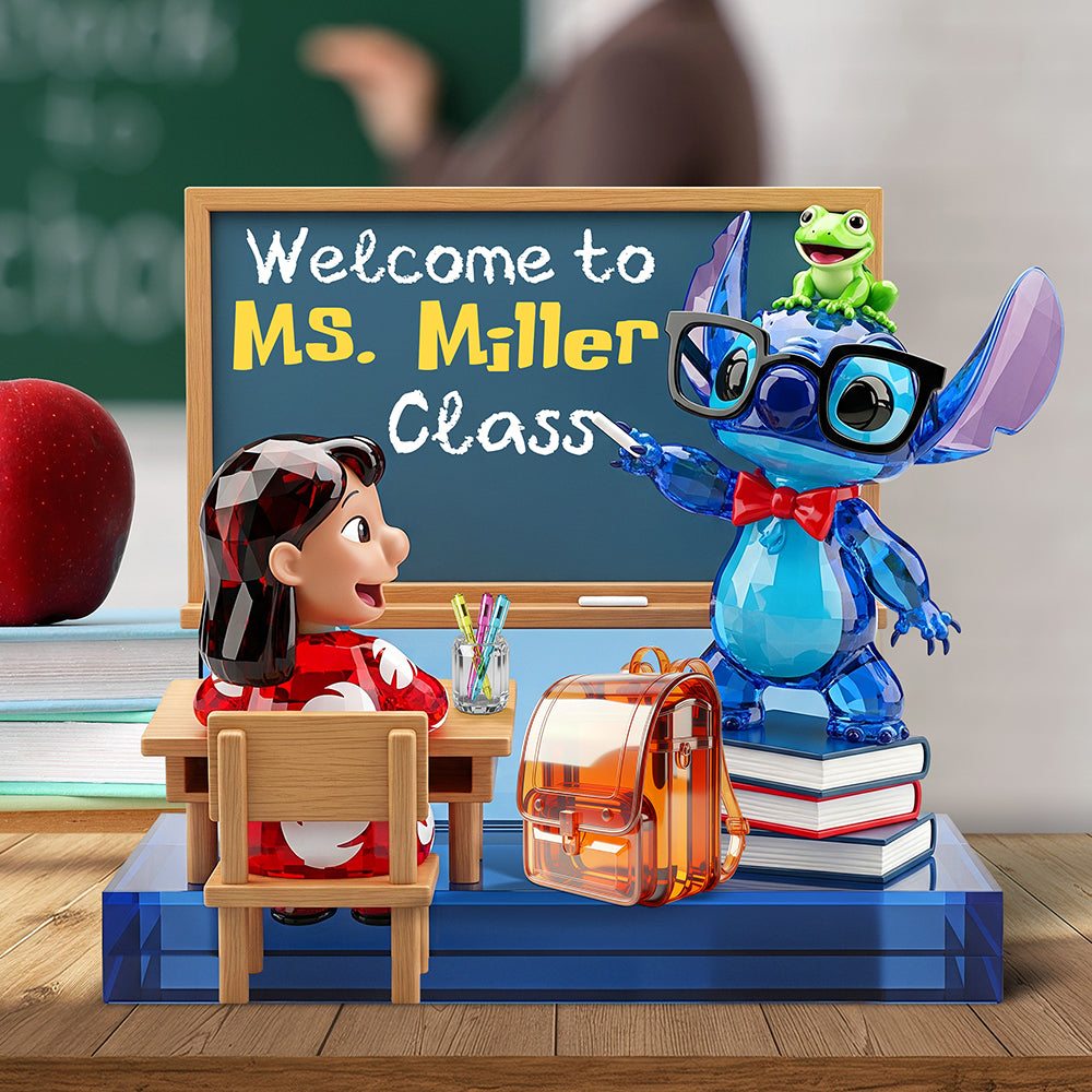 Teacher Acrylic Plaque - Personalized Gifts For Teacher 01PGQN020725-Homacus