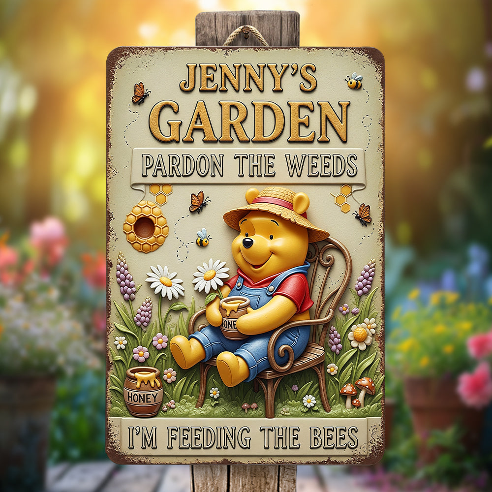 Garden Metal Sign - Personalized Gifts For Garden Lovers 06ohqn050625-Homacus