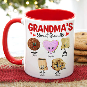 Personalized Christmas Gifts For Grandma Coffee Mug 01hutn051024 Grandma's Sweet Biscuits-Homacus