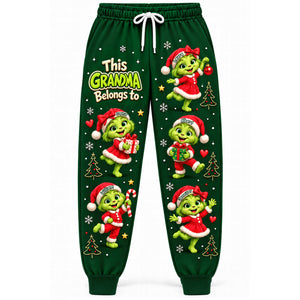 Cozy Christmas Sweatpants - Personalized Gifts For Grandma 06tyqn011026-Homacus
