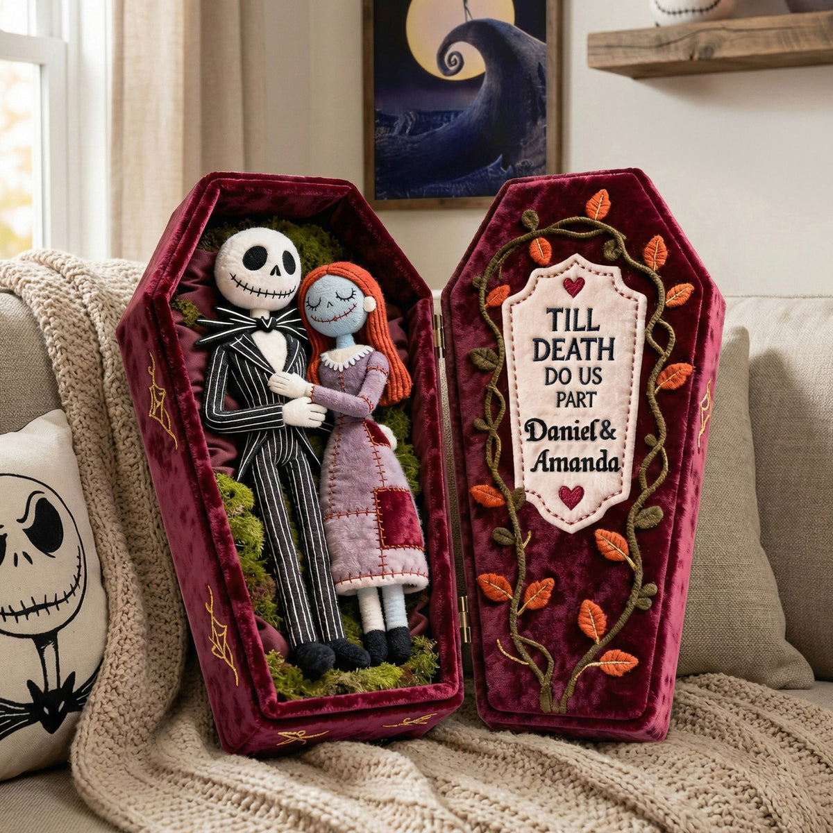 Forever Love Couple Pillow Personalized Gifts For Couple 05OHMG231225-Homacus