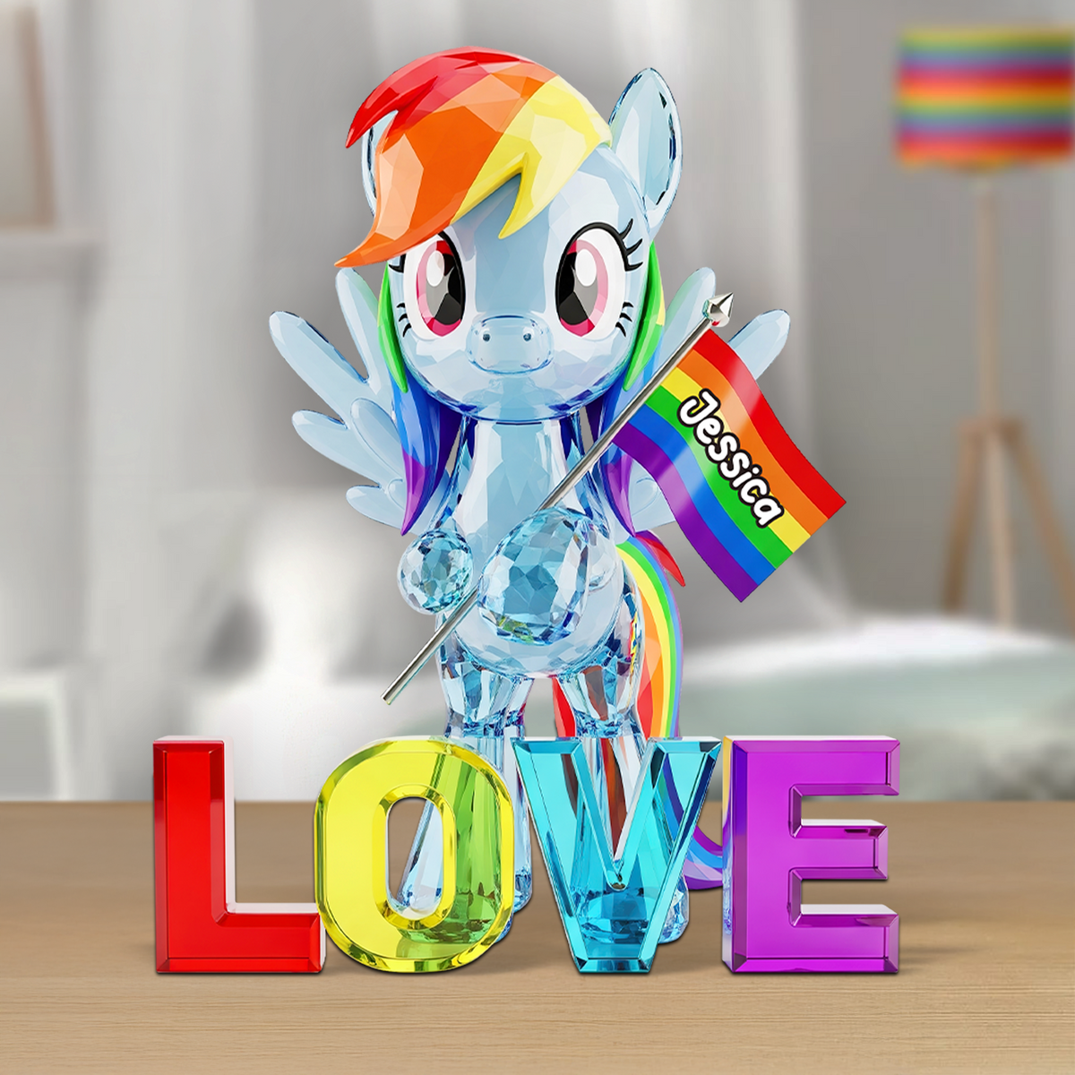 LGBT Acrylic Plaque - Personalized Gifts For LGBT 04NAPU230525-Homacus