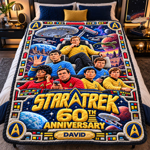 60th Anniversary Universe War Blanket - Personalized Gifts For Christmas Blanket 04OHDH021026