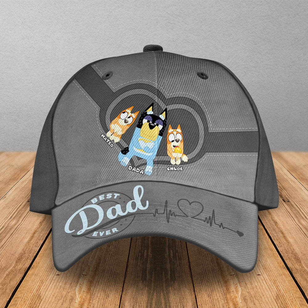 Dog Dad Classic Cap - Personalized Gifts For Father 05ACDT020524-Homacus