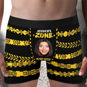 Personalized Custom Photo Gifts For Him Men's Boxers Stop Line 02TOLU231224-Homacus