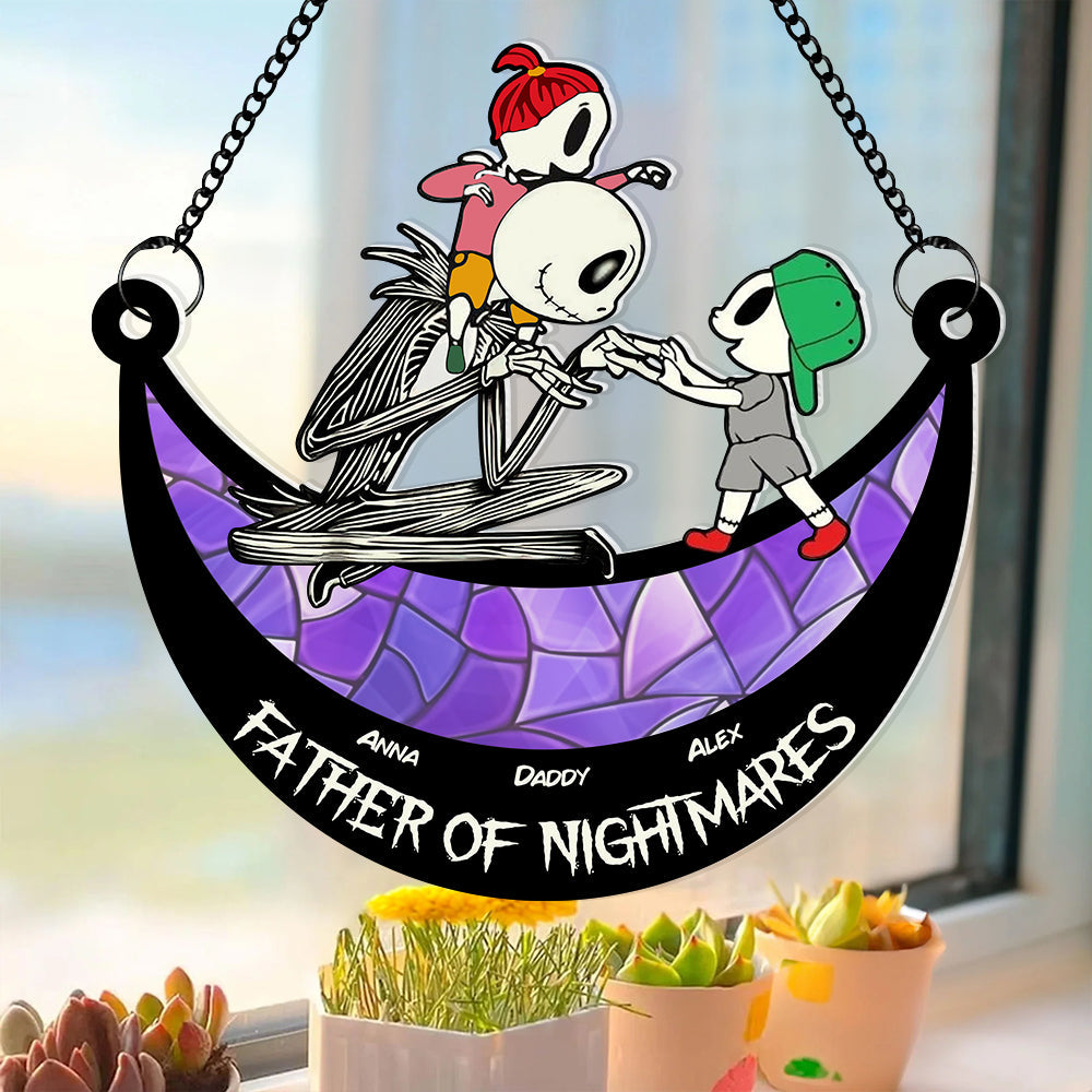 Personalized Gifts For Dad Suncatcher Ornament 04QHDT250424 Father's Day-Homacus