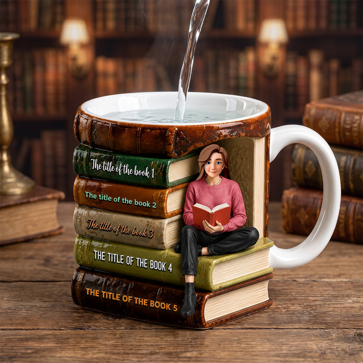 Cozy Reading Coffee Mug - Personalized Gifts For Bookworms 04OHDH130826-Homacus