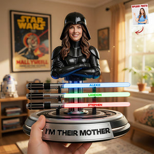 Sci-fi Mom Acrylic Plaque - Custom Photo Gifts For Mother's Day Plaque 03NADT140426-Homacus