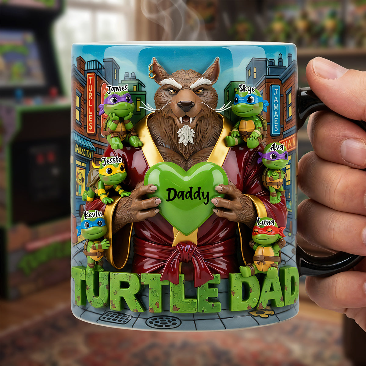 Legendary Dad Magic Coffee Mug - Personalized Gifts For Dad 03ohta300426-Homacus