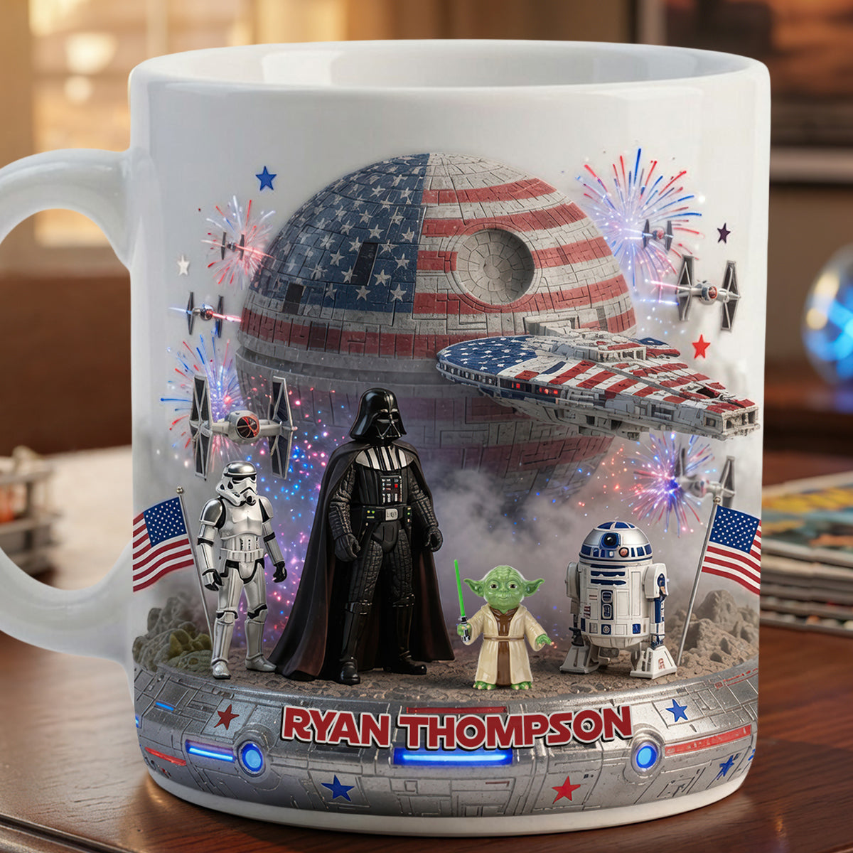 Celebrates Independence Day Coffee Mug - Personalized Gifts For Patriots 02ohdt090626-Homacus