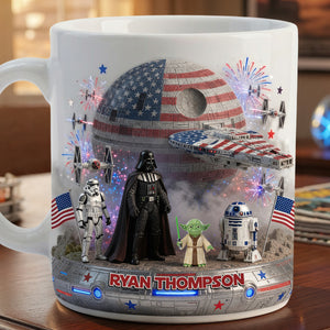 Celebrates Independence Day Coffee Mug - Personalized Gifts For Patriots 02ohdt090626