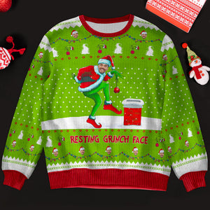 Custom Photo Gifts For Fan Ugly Sweater 03ACDT061024-Homacus