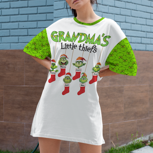 Personalized Christmas Gifts For Grandma Raglan Dress 04ohpu231024-Homacus