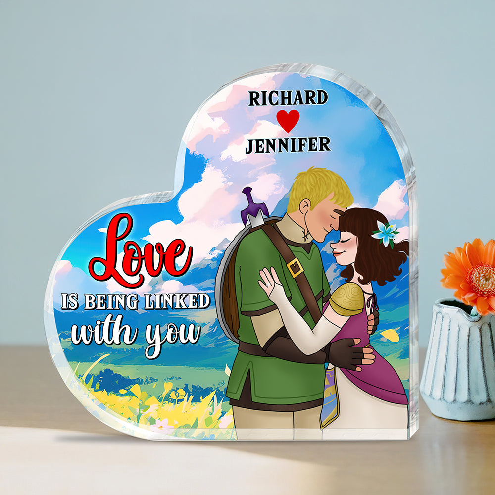 Personalized Gifts For Couple Heart Plaque 01toqn101224hg-Homacus