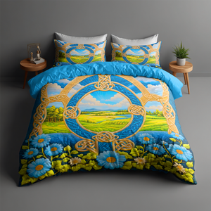 Nature Landscape Scenery Quilt Bedding Set 022HUPU180125-Homacus