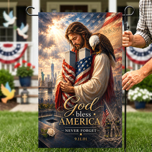 God Soothes America's Pain Garden Flag - Patriot Day 03QHDH270726-Homacus