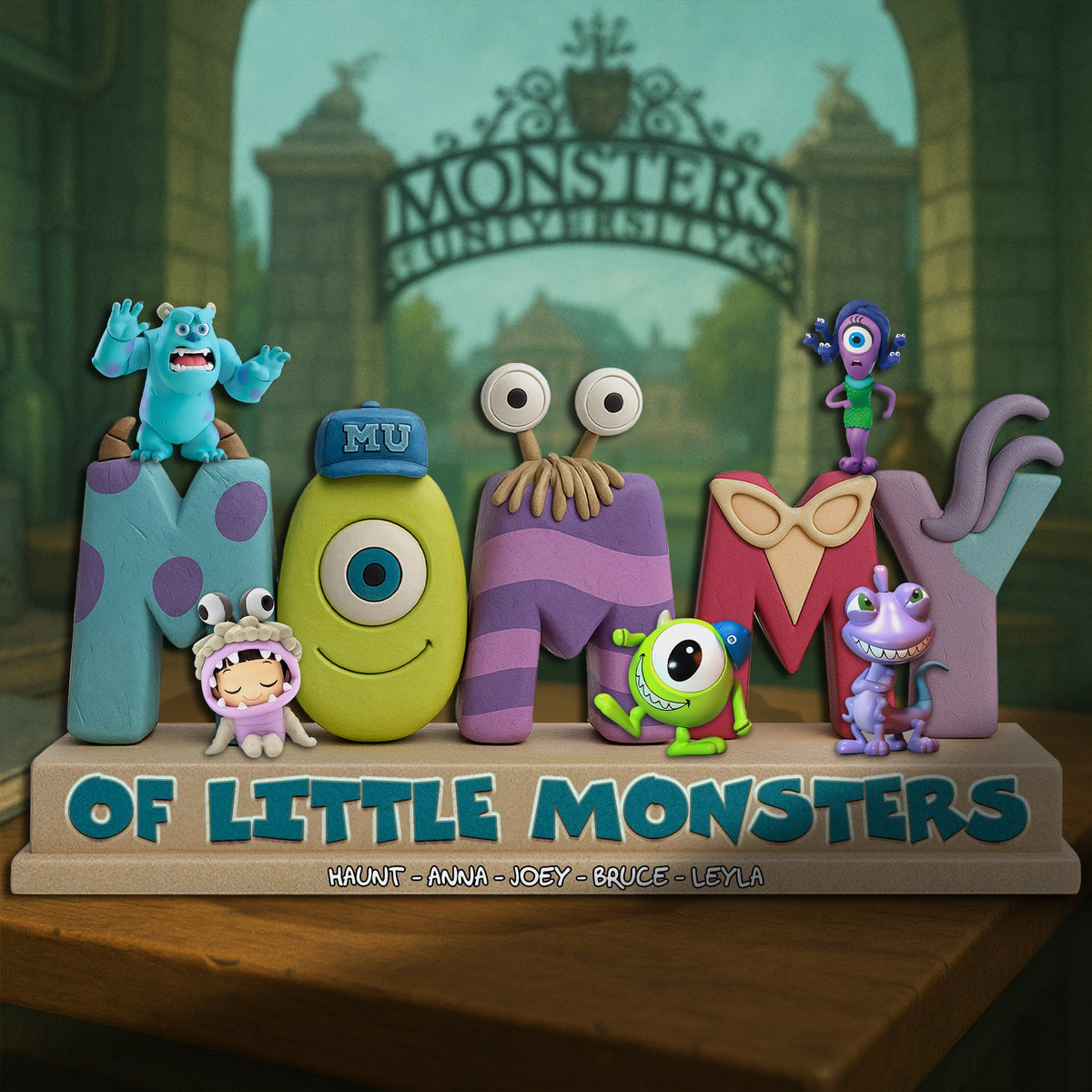 Mom Plaque - Personalized Gifts For Mom 02QHLU170425-Homacus