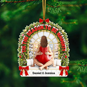 Spicy Couple Ornament - Personalized Christmas Gifts For Couple 04OHLU110825-Homacus
