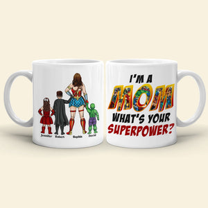 Superhero Mom DR-WHM-03dnqn180323tm Personalized Coffee Mug-Homacus