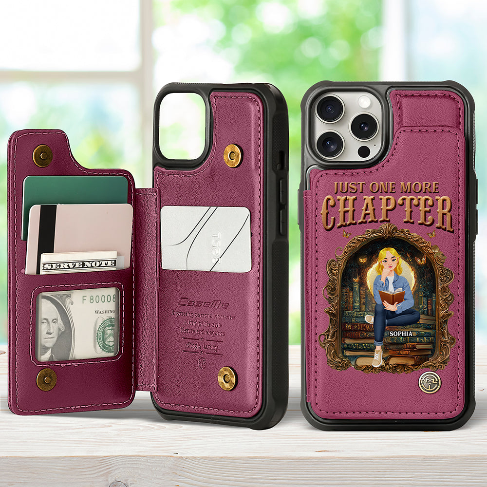 Personalized Gifts For Book Lovers Leather Flip Wallet Phone Case 05tgqn210225pa-Homacus