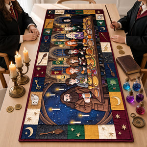 Warming Meal Of The Fantasy World Quilted Table Runner - Personalized Gifts 02nadt120826-Homacus