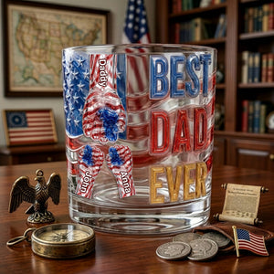 Power Fist Drinking Glass - Personalized Gifts For Dads 06ohlu220526-Homacus