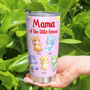 Personalized Christmas Gifts For Mom Tumbler, Mama of the Little Bears 05kapu071024-Homacus